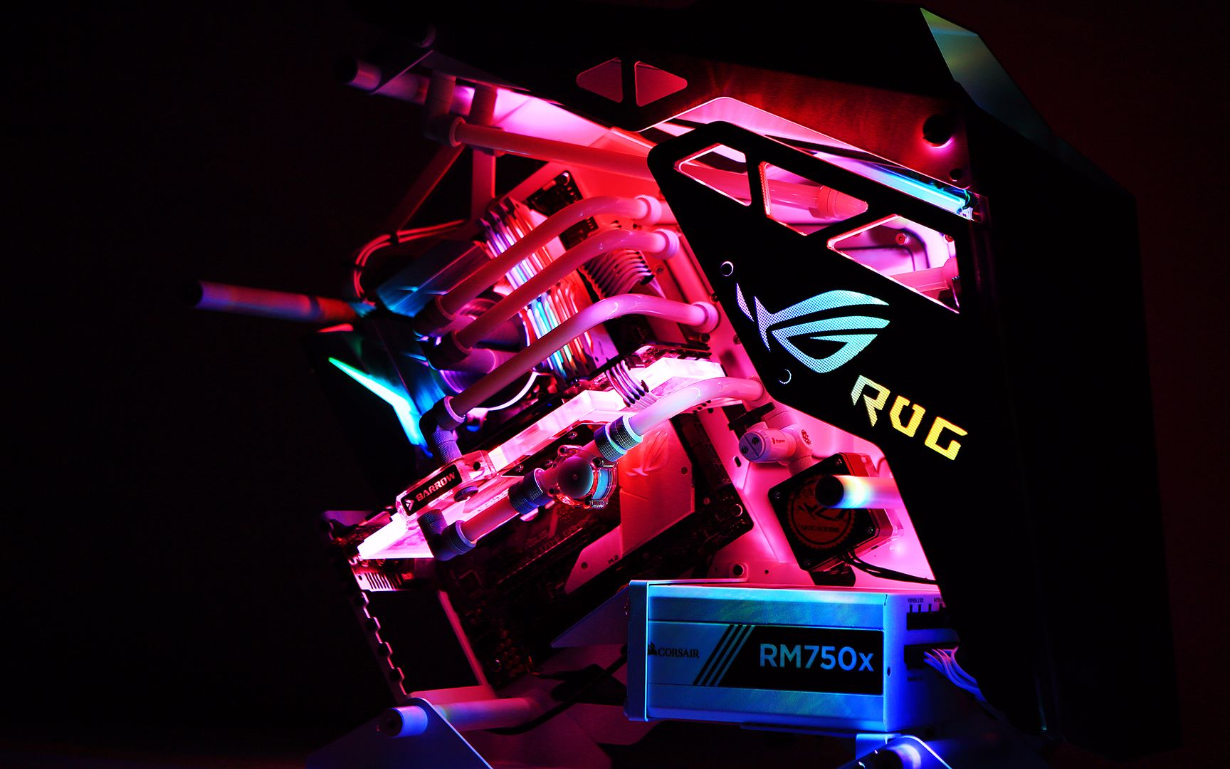 玩客diy简约又不失极客范儿的主机败家之眼分体水冷光污染