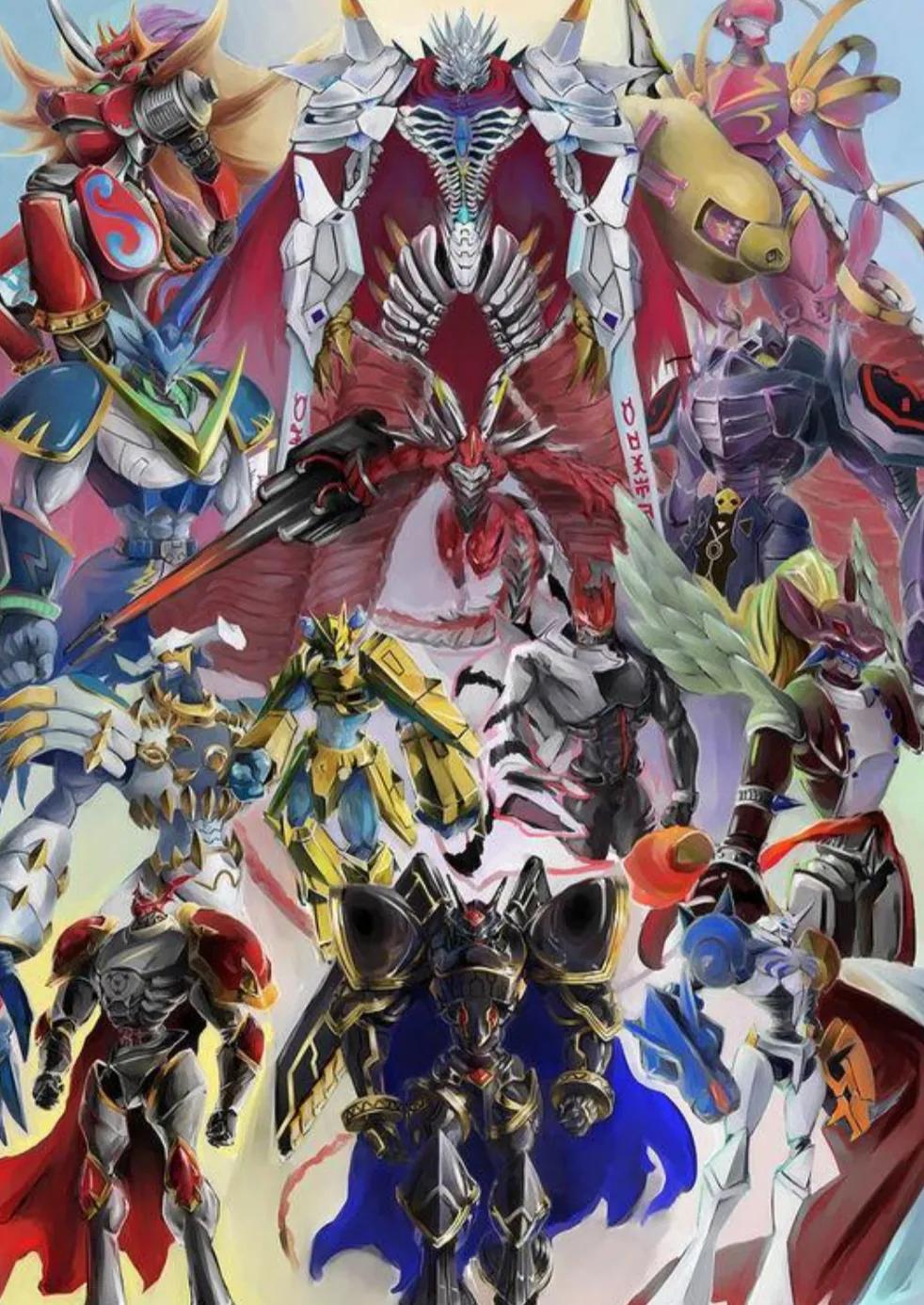 数码宝贝:超猛的黑暗天使,曾压制五大皇骑,却惨遭解体而亡