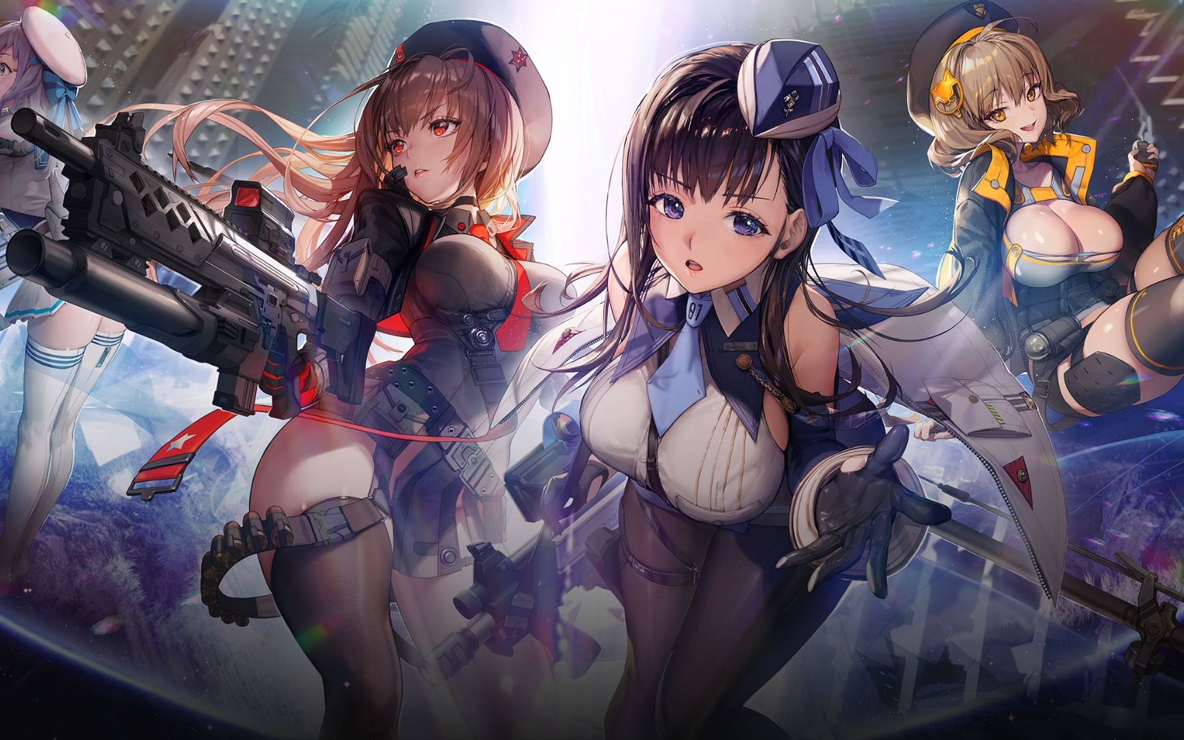 韩国美少女射击手游《nikke:胜利女神》第二弹预告公开 预计2022年