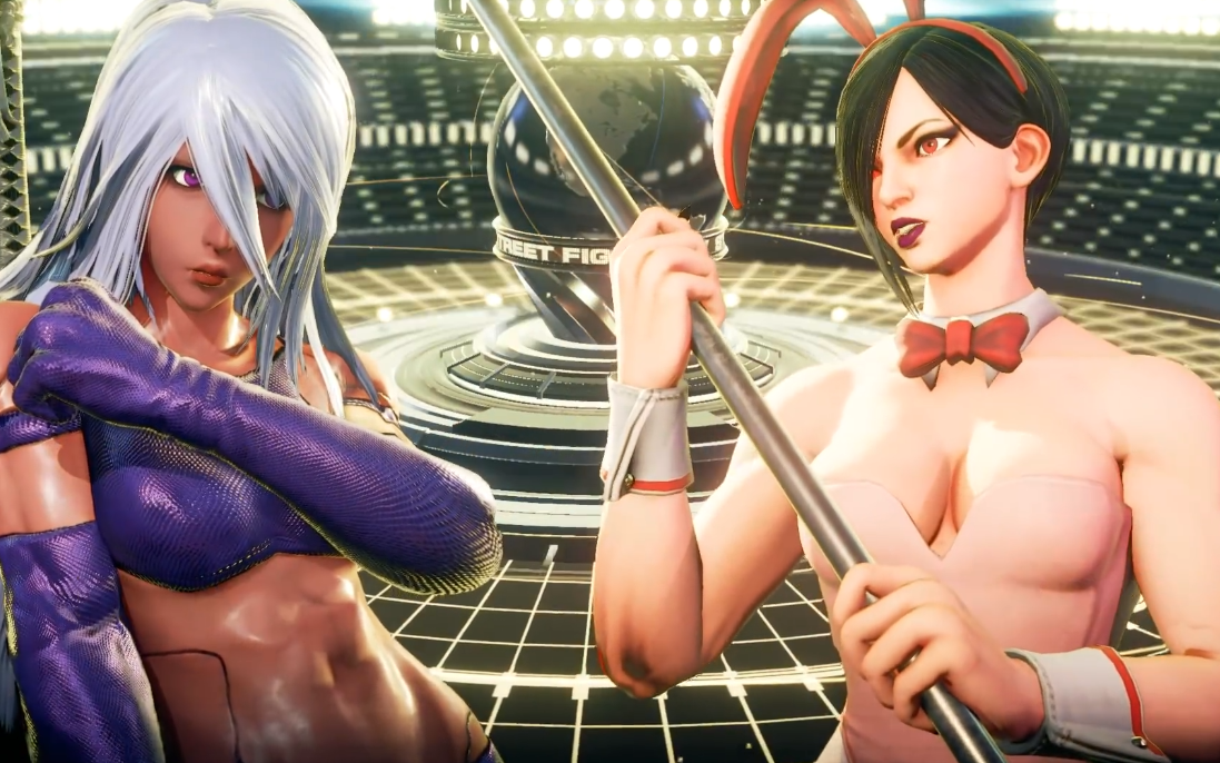 街头霸王5aemod之战嘉米cammyvs法尔凯falke