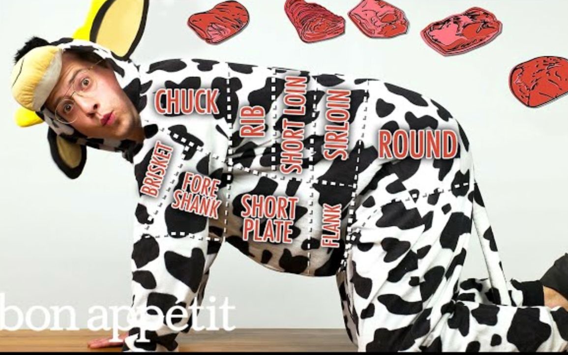 大厨教你十二种不同部位牛排的烹制方法【bon appétit】