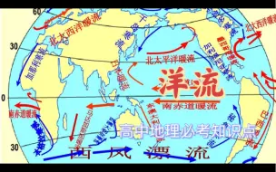 Download Video: 【高中地理】选择性必修一：洋流，世界海水运动状况视频讲解来了，高中生快来学习！