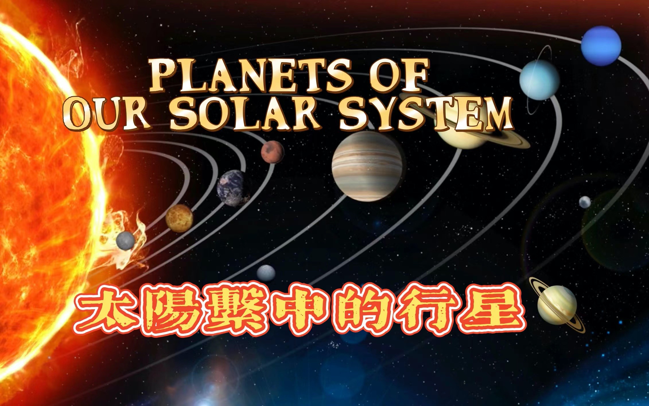 LEARN BRIGHT英语科普#太阳系中的行星𐟪#Planets of Our Solar System哔哩哔哩bilibili