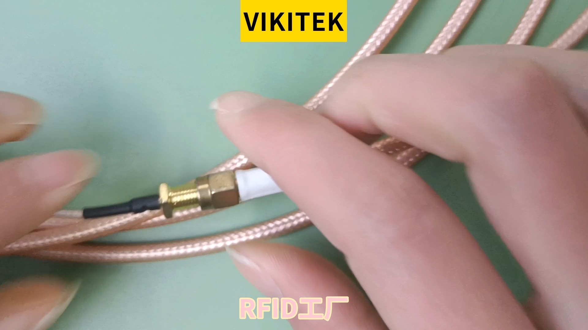 VIKITEK我们拥有自主的品牌形象和实体RFID工厂哔哩哔哩bilibili