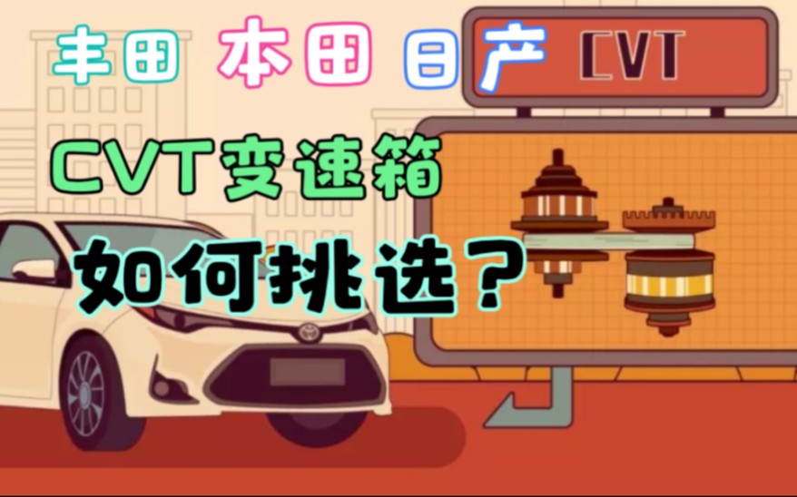 [图]CVT变速箱哪家强？日系篇：丰田CVT，本田CVT，日产CVT