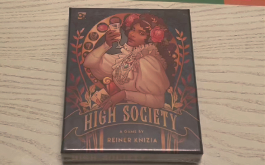 [图]桌游 上流社会 High Society Osprey英文版 简单开箱