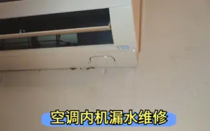 Télécharger la video: 空调内机漏水是什么原因，大部分都是小问题，零成本就能修复