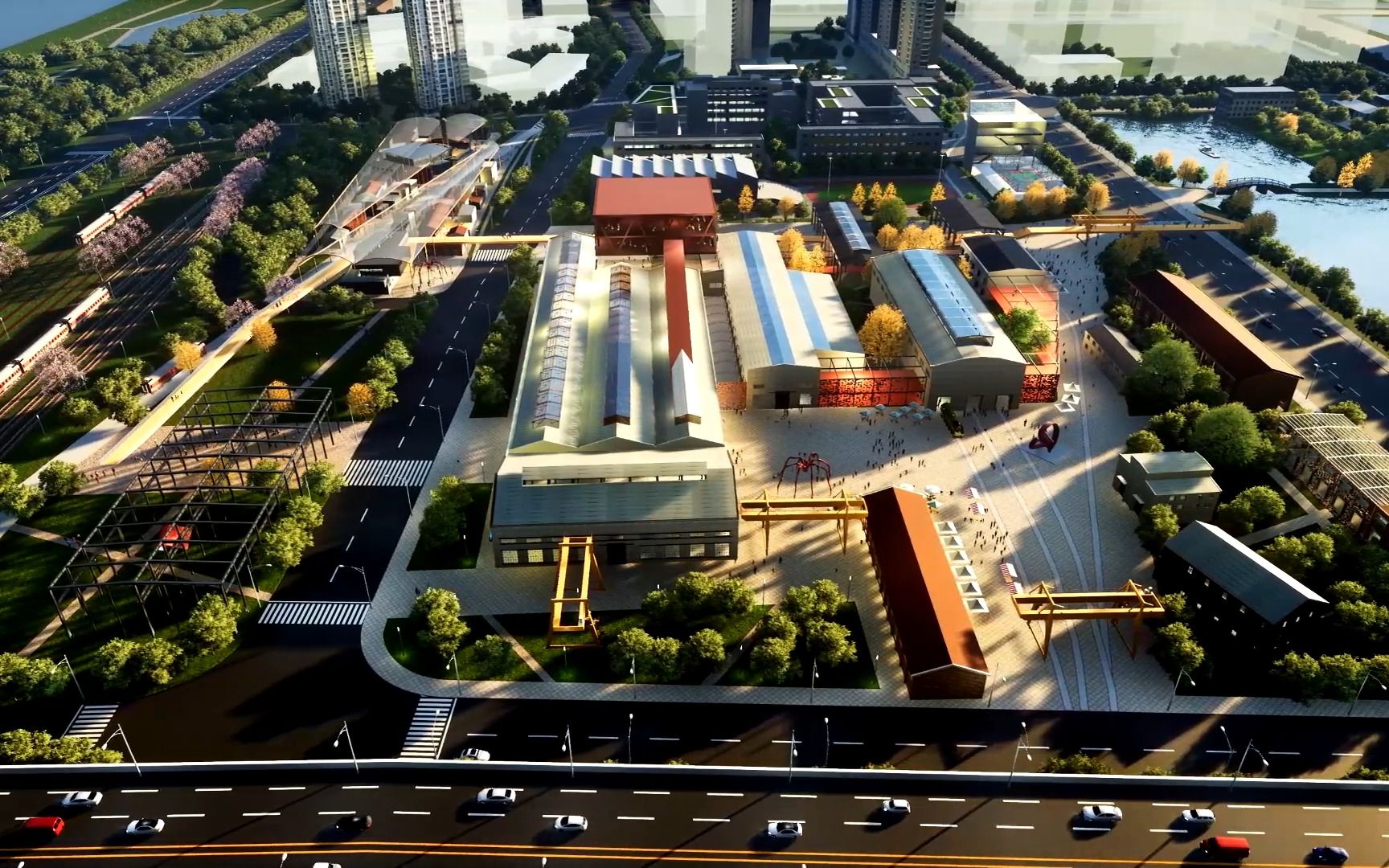 武汉四美塘工业建筑改造