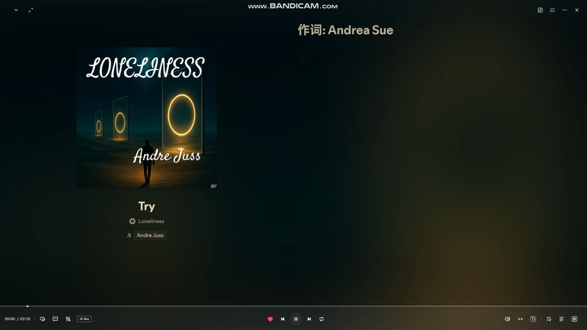 爽死我了。《Try》-AndreJuss