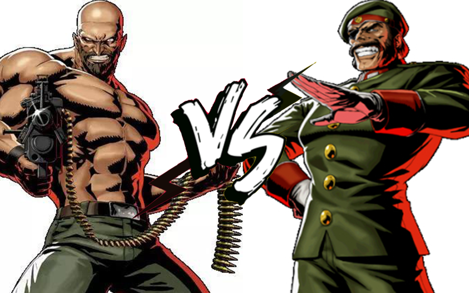 【mugen×合金弹头】艾伦·奥尼尔 vs 唐纳德·摩登_哔哩哔哩_bili