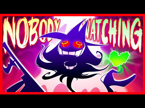 [授权转载+翻译] NOBODY WATCHING (Petaly's weird route theme)  Deltarune Chapter 3哔哩哔哩bilibili