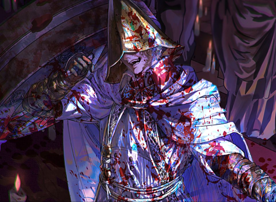 【血源诅咒】阿尔弗雷德绘画过程