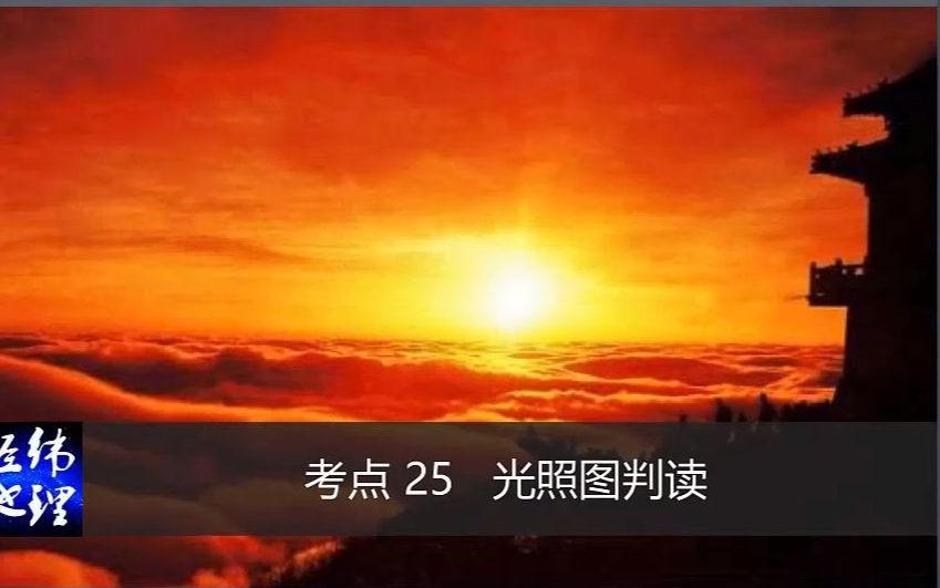 考点24 光照图的判读哔哩哔哩bilibili