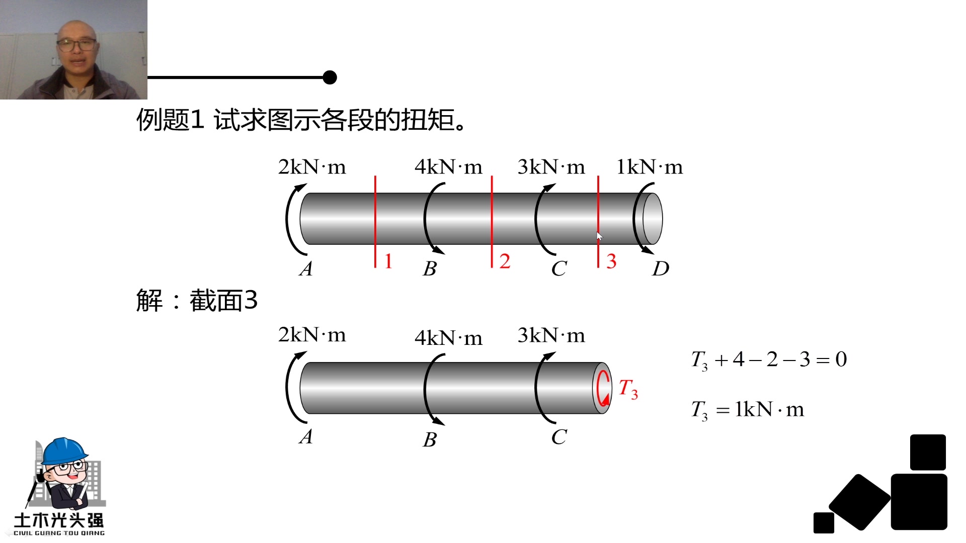 22.1扭矩典型例题1哔哩哔哩bilibili