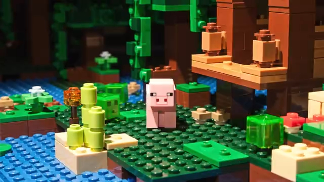 乐高我的世界21133女巫小屋 定格动画