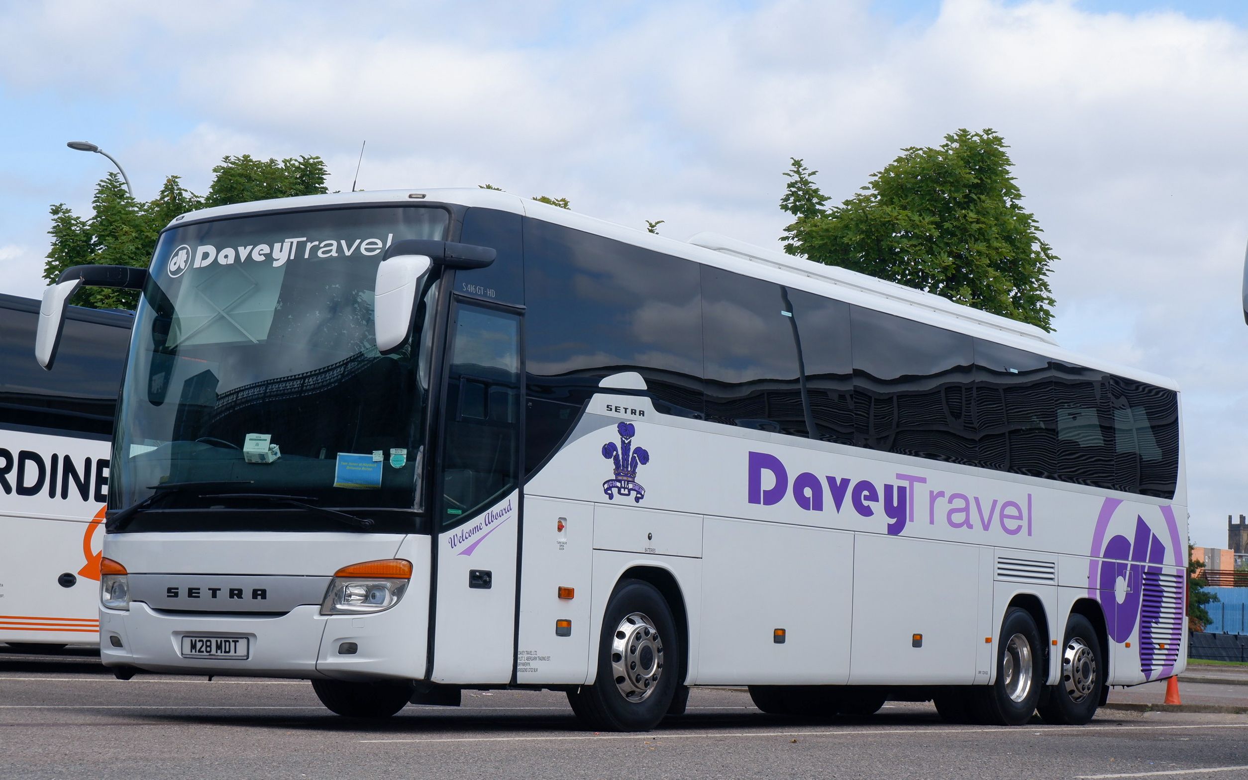 【实拍】安凯客车造型原型之一德国客车setra s 416gt-hd_哔哩哔哩