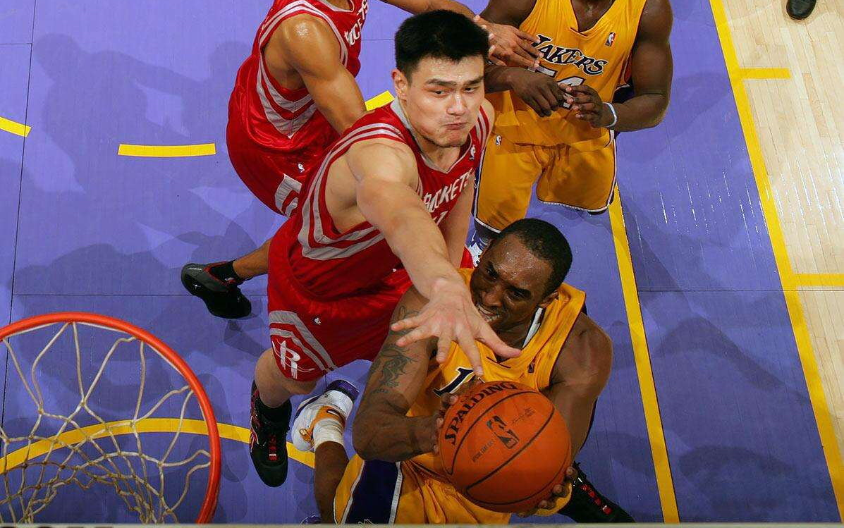 盘点姚明国家队十大盖帽