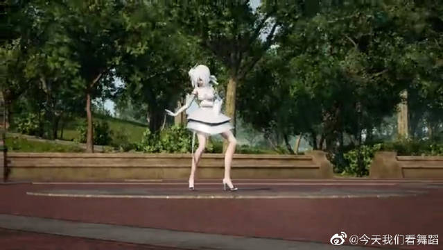 MMD:弱音哈库,好白呀!我说的是衣服!#mmd##舞蹈#哔哩哔哩bilibili