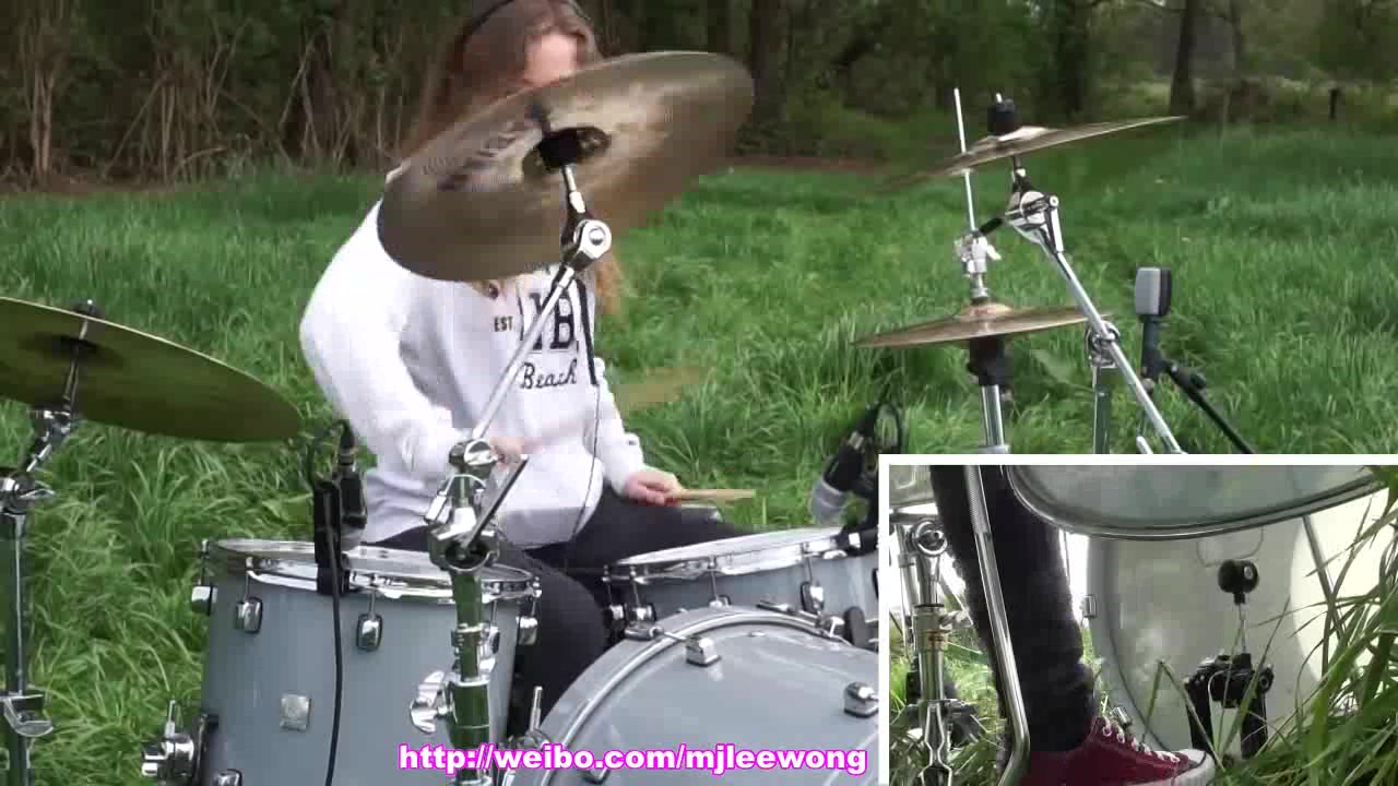 [图]Livin’ On A Prayer (Bon Jovi)_ drum cover by Sina