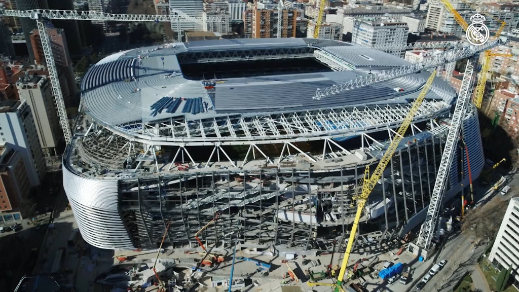 20230126伯纳乌球场改造工作最新进展