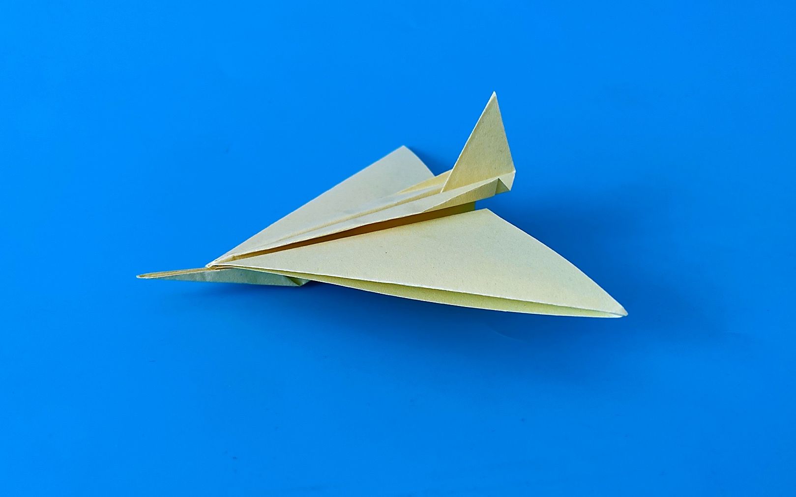 教你折纸喷气式飞机亲子手工动手又动脑