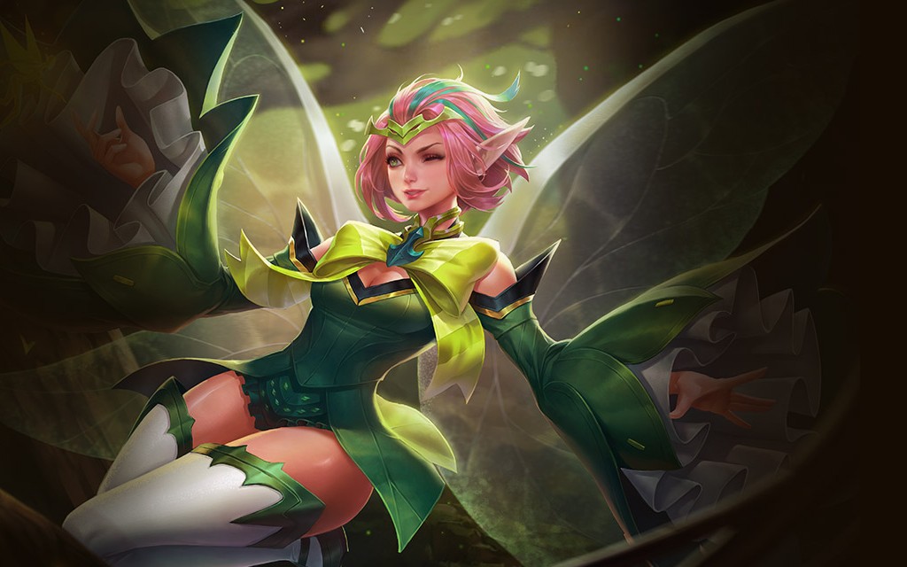 活动作品传说对决体验服克里希精灵仙子