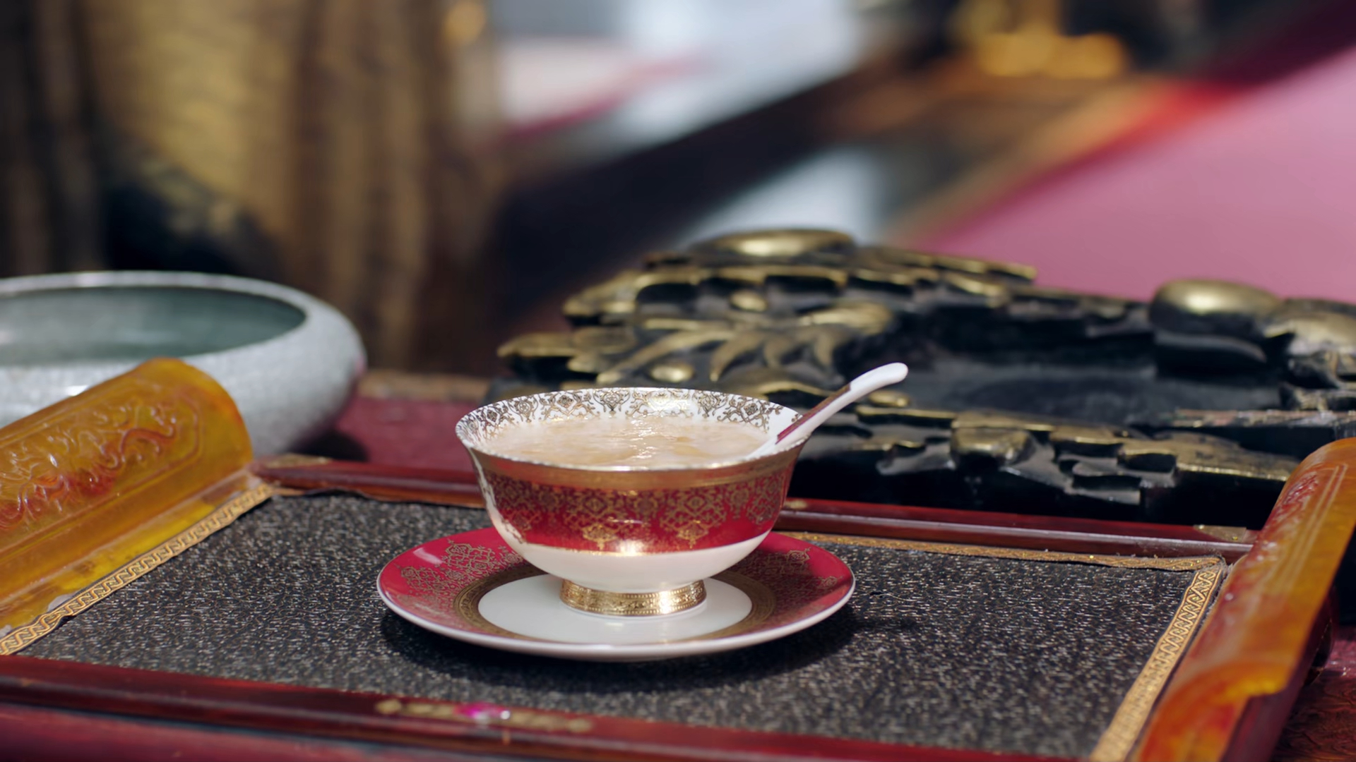 【秦王传46】古风空境 莲子羹 把脉 雄风殿 军营 地图 糕点