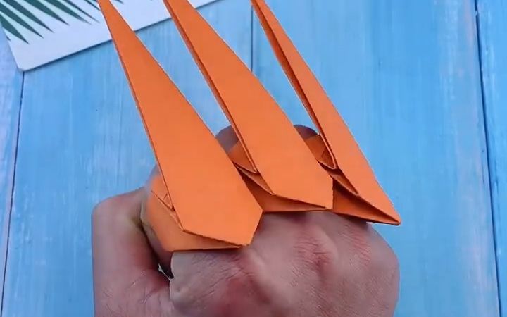 爪刺折纸超炫酷的折纸,你学会了吗?