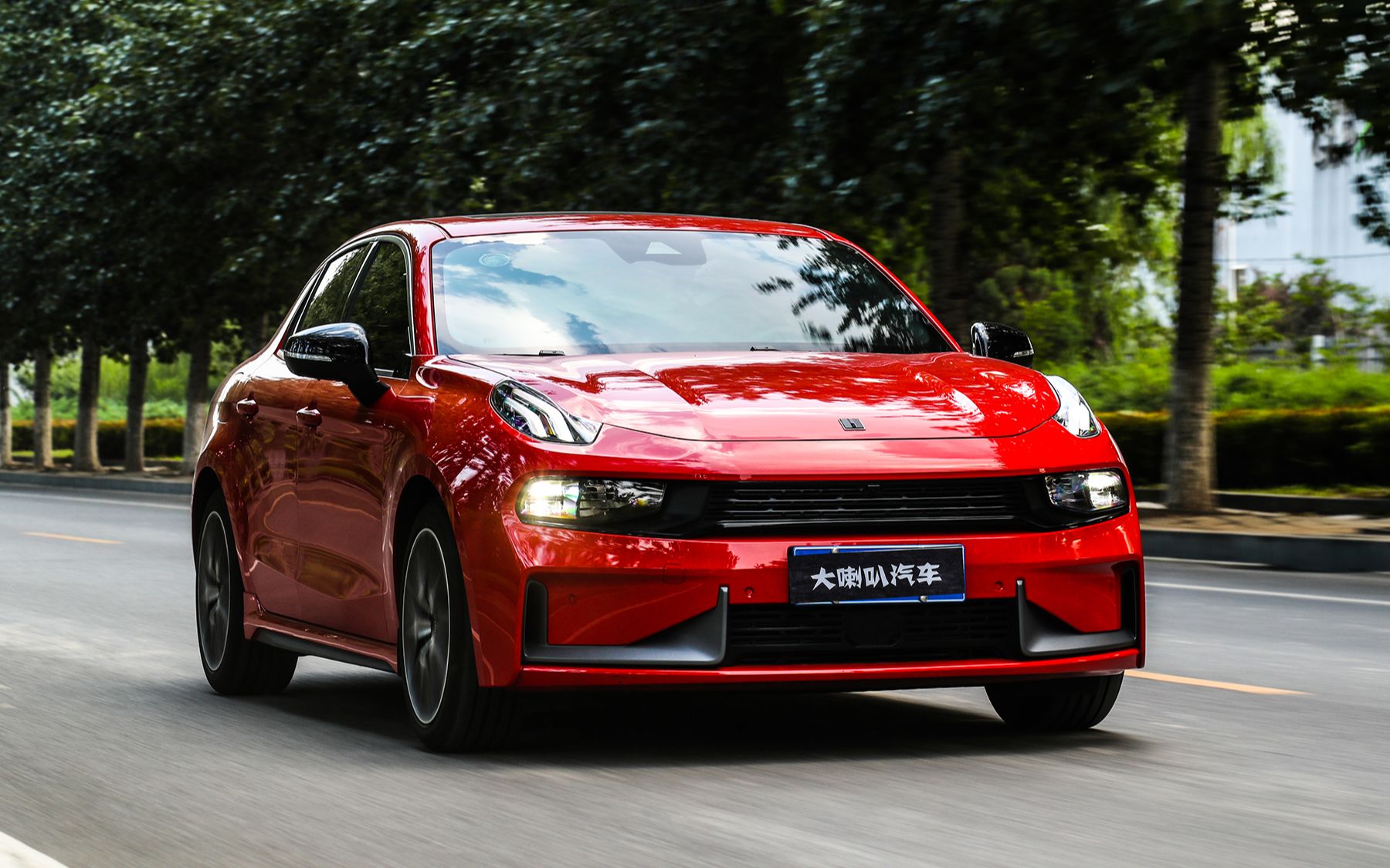 活动作品大喇叭汽车国产车之光领克03劲pro