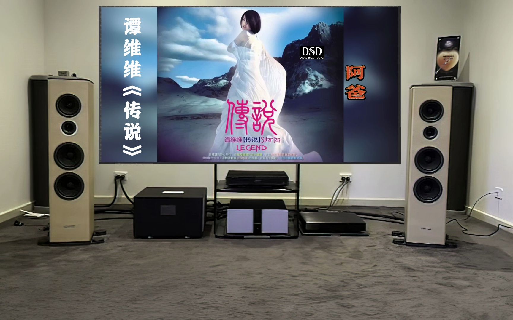 [图]HIFI发烧大碟《谭维维-传说 DSD》~配耳机或音响