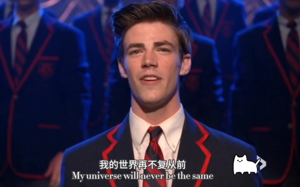 [图]【中英字幕】【Glee Cast 欢乐合唱团】《Glad You Came》S03E14