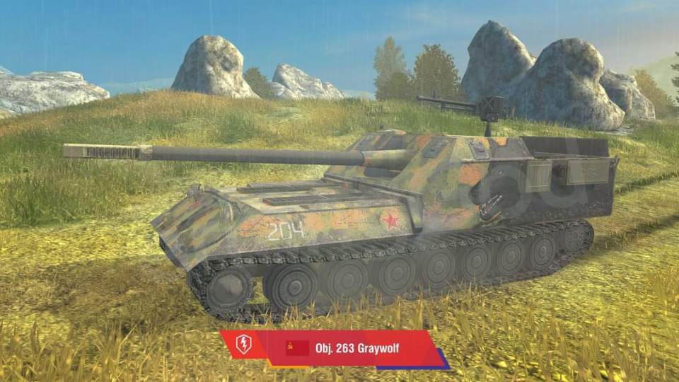 活动作品wotb苏系263工程传奇涂装