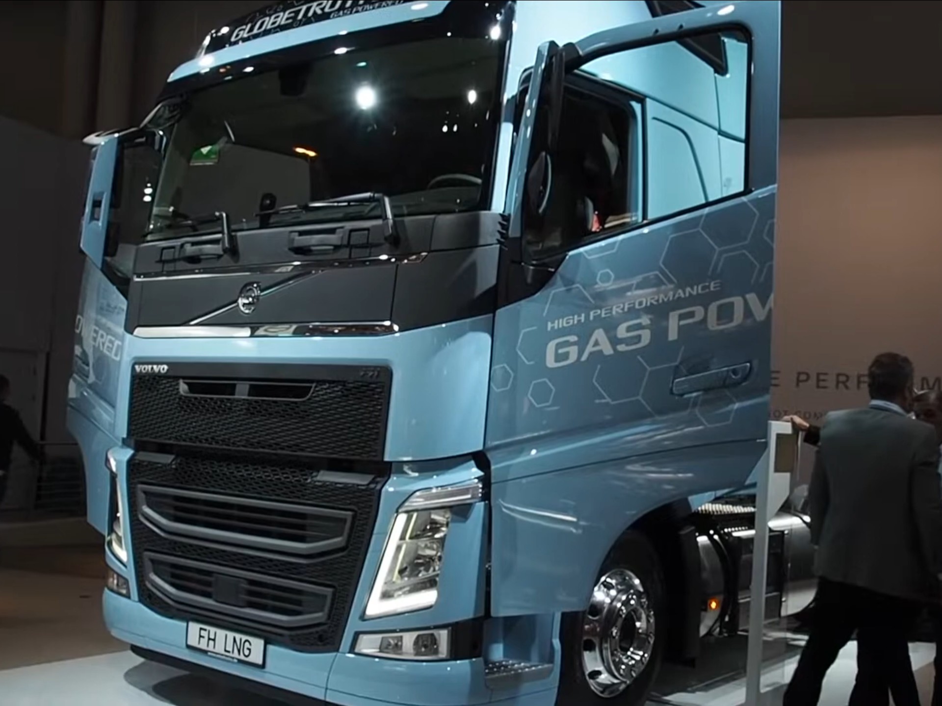 沃尔沃fh4 lng牵引车