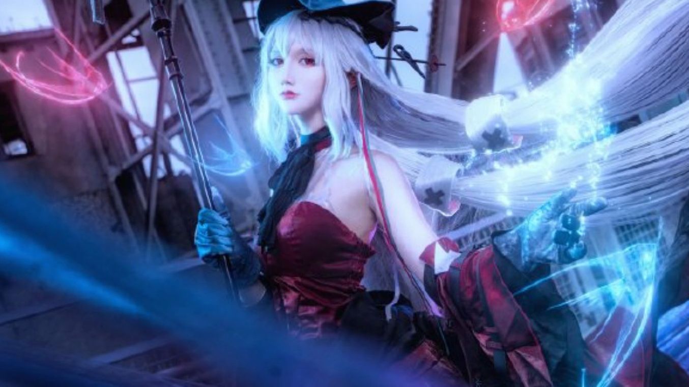 明日方舟:浊心斯卡蒂cosplay