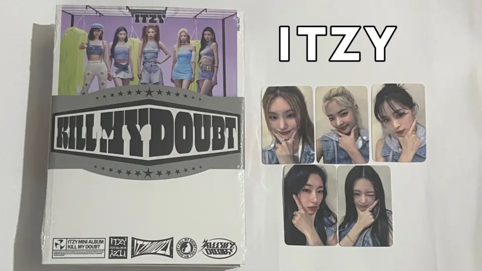 拆专｜ITZY 迷你7 KILL MY DOUBT sw16.0下排幸运卡特典专辑开箱_ 