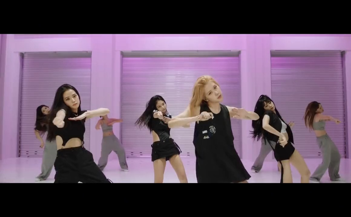 韩国女团blackpink shut down镜像舞蹈版