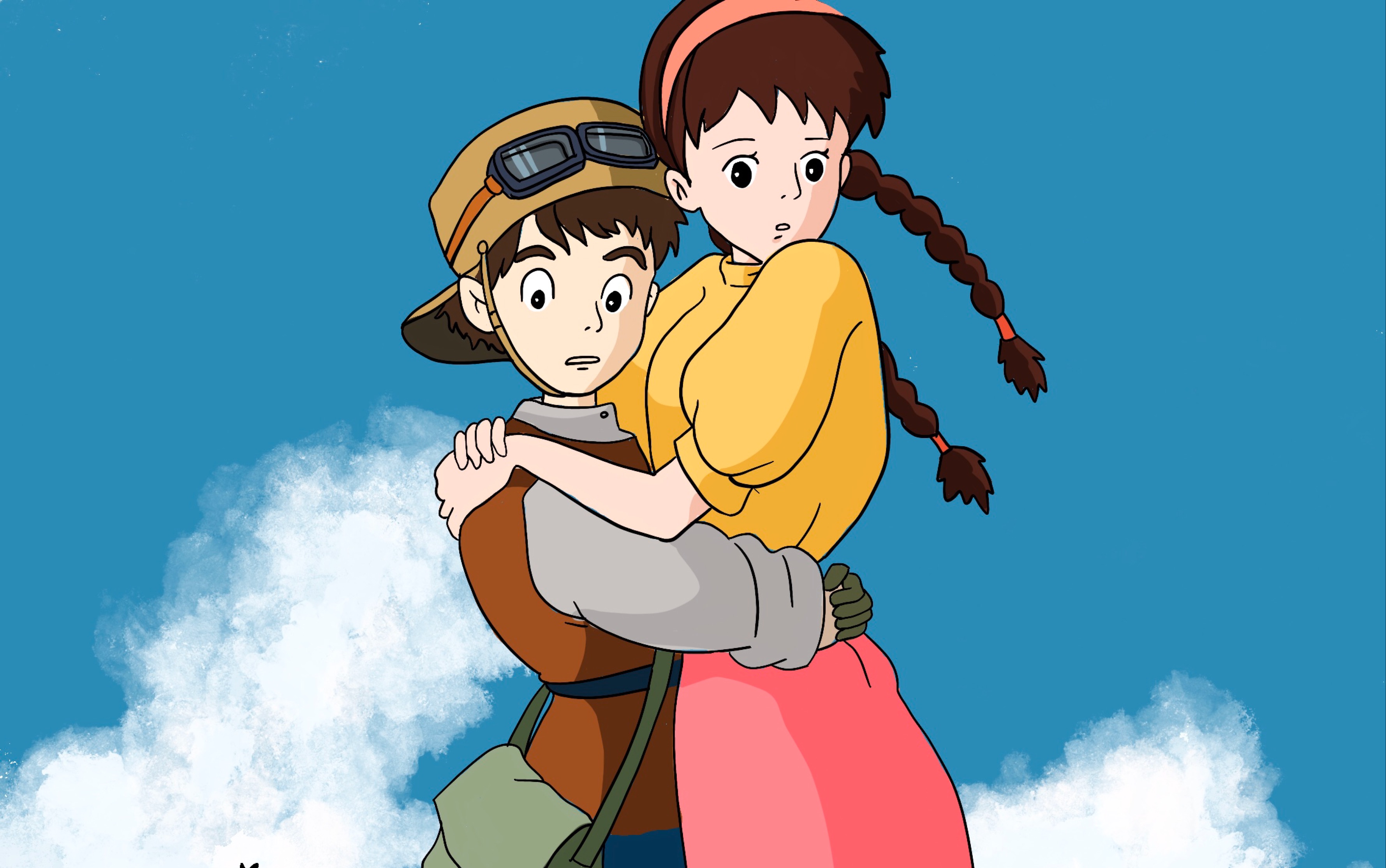 宫崎骏动漫临摹