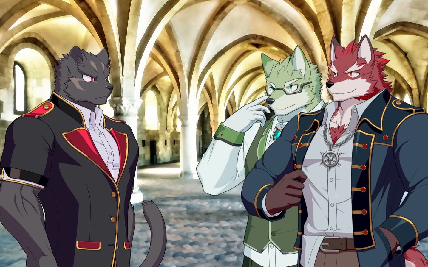 {新宇阁下}骑士学院 ep2 盛气凌人的邻国王子!