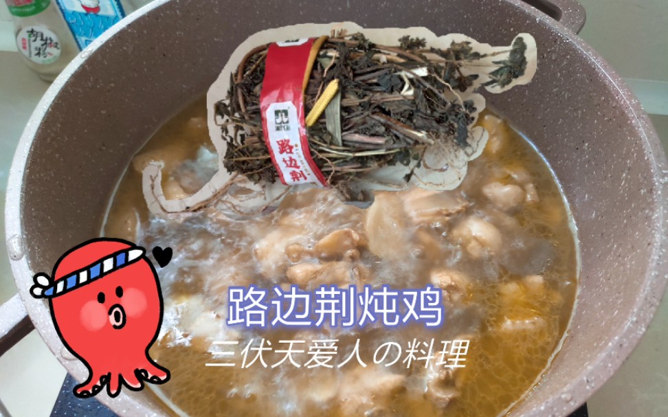 【路边荆炖鸡】三伏天爱人の料理_哔哩哔哩 (゜-゜)つロ 干杯~-bili