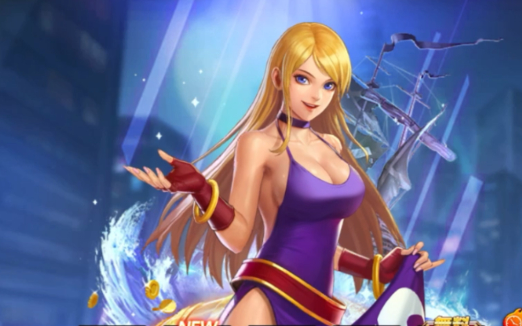 kof allstar(拳皇全明星)珍妮特试玩_哔哩哔哩_bilibili