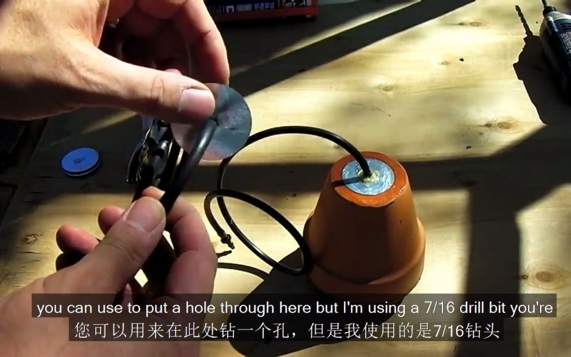 DIY陶瓷花盆+滴灌管制作陶罐自动浇水系统哔哩哔哩bilibili