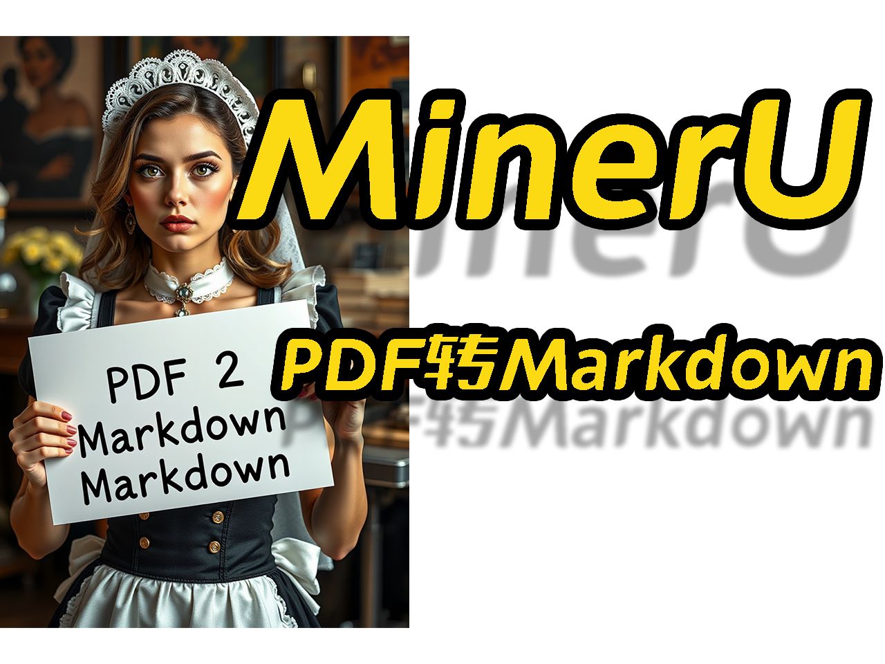 PDF转Markdown,新版MinerU整合包,AI提取PDF内容,OCR,文本提取,兼容GPU和纯CPU,opendatalab开源哔哩哔哩bilibili