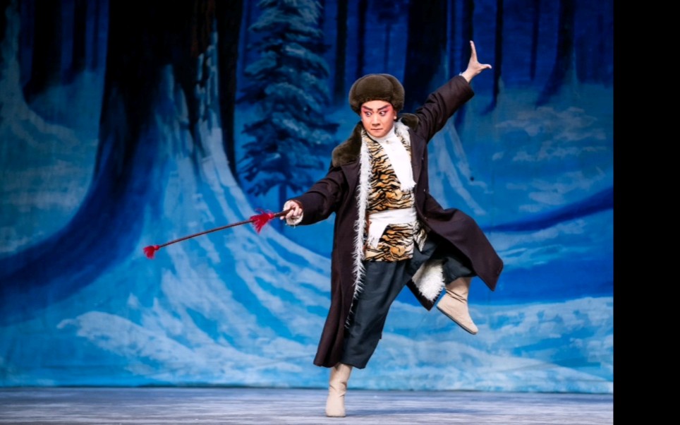 田磊京剧智取威虎山2022年1月2号第五场第六场演出剧照合集