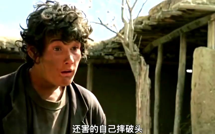 [图]《背马鞍的男孩》男孩背上马鞍，成为两条腿的马