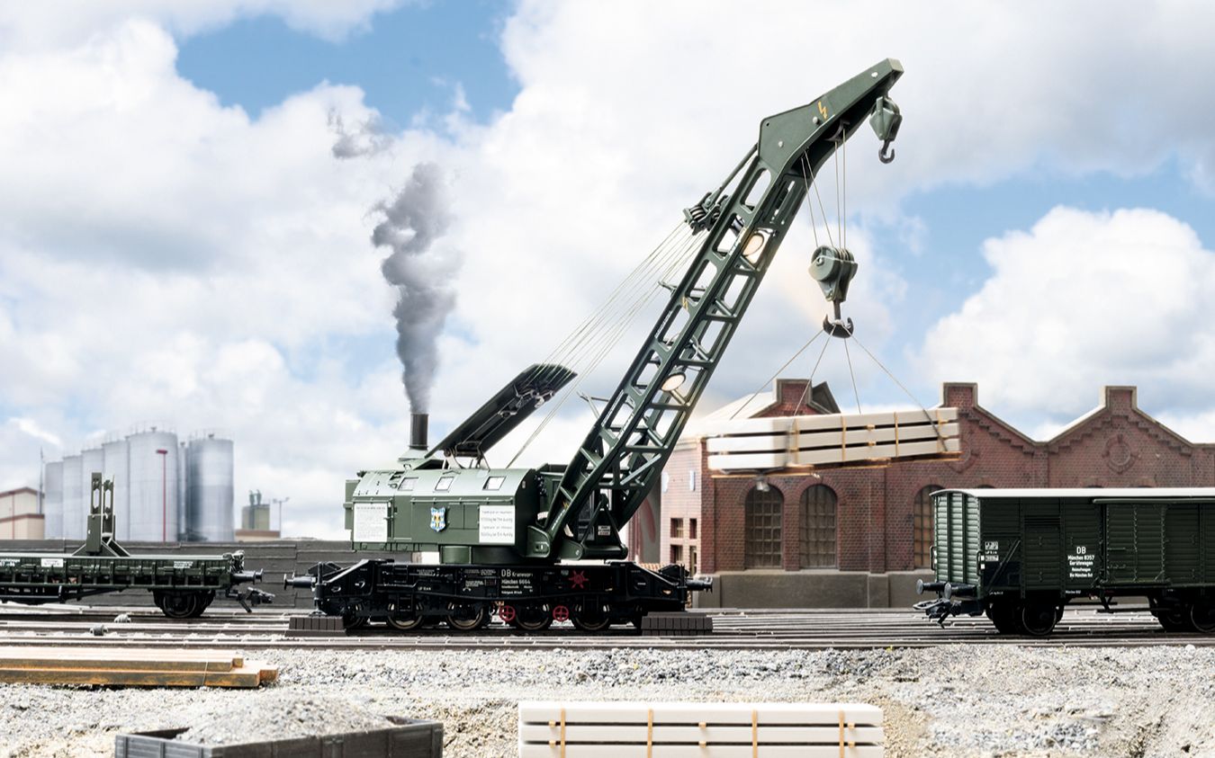 活动作品trix23057蒸汽起重机评测