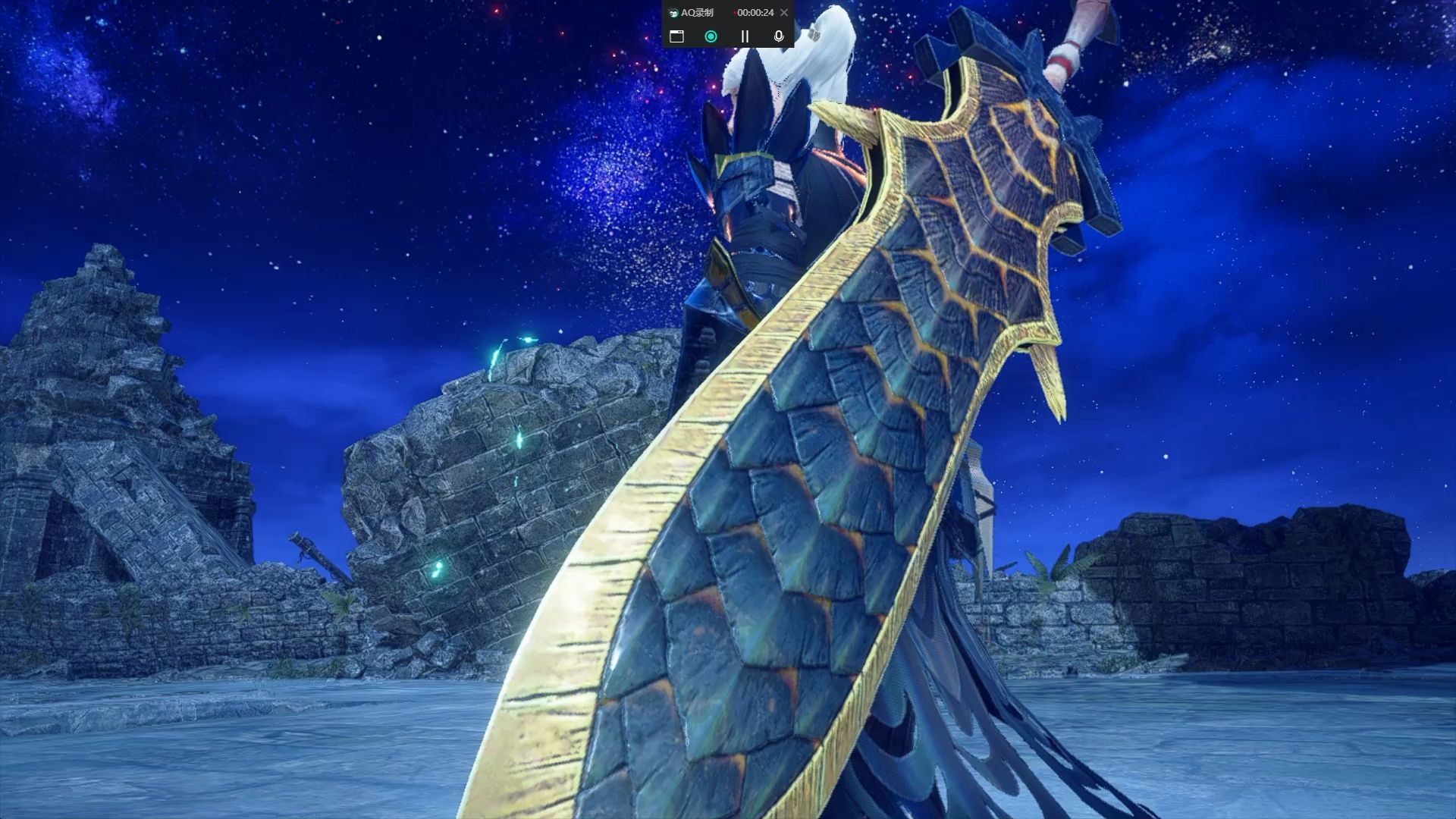 【怪物猎人:曙光】大剑6分12秒lv300怪异克服霞龙