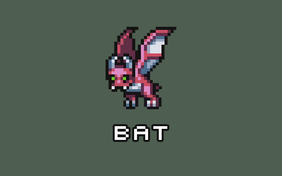 像素艺术 - 蝙蝠