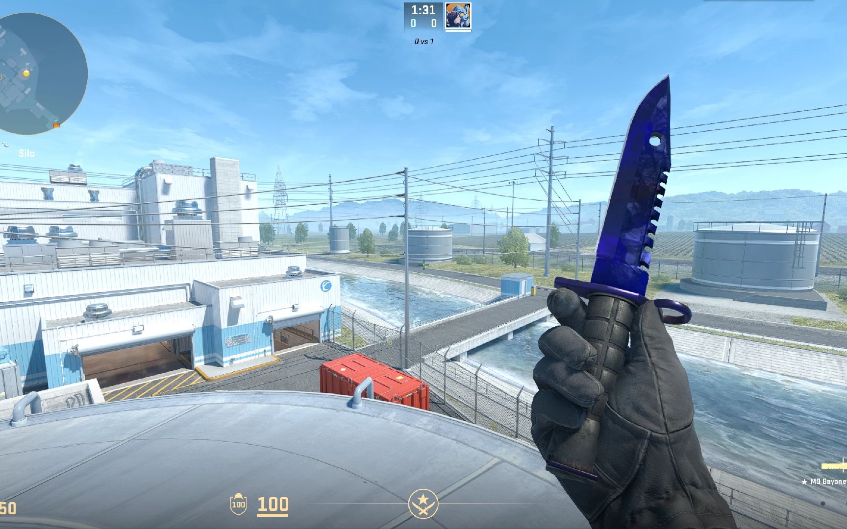 cs2 好友定制跑图 m9刺刀多普勒p4 模板558 磨损0.018