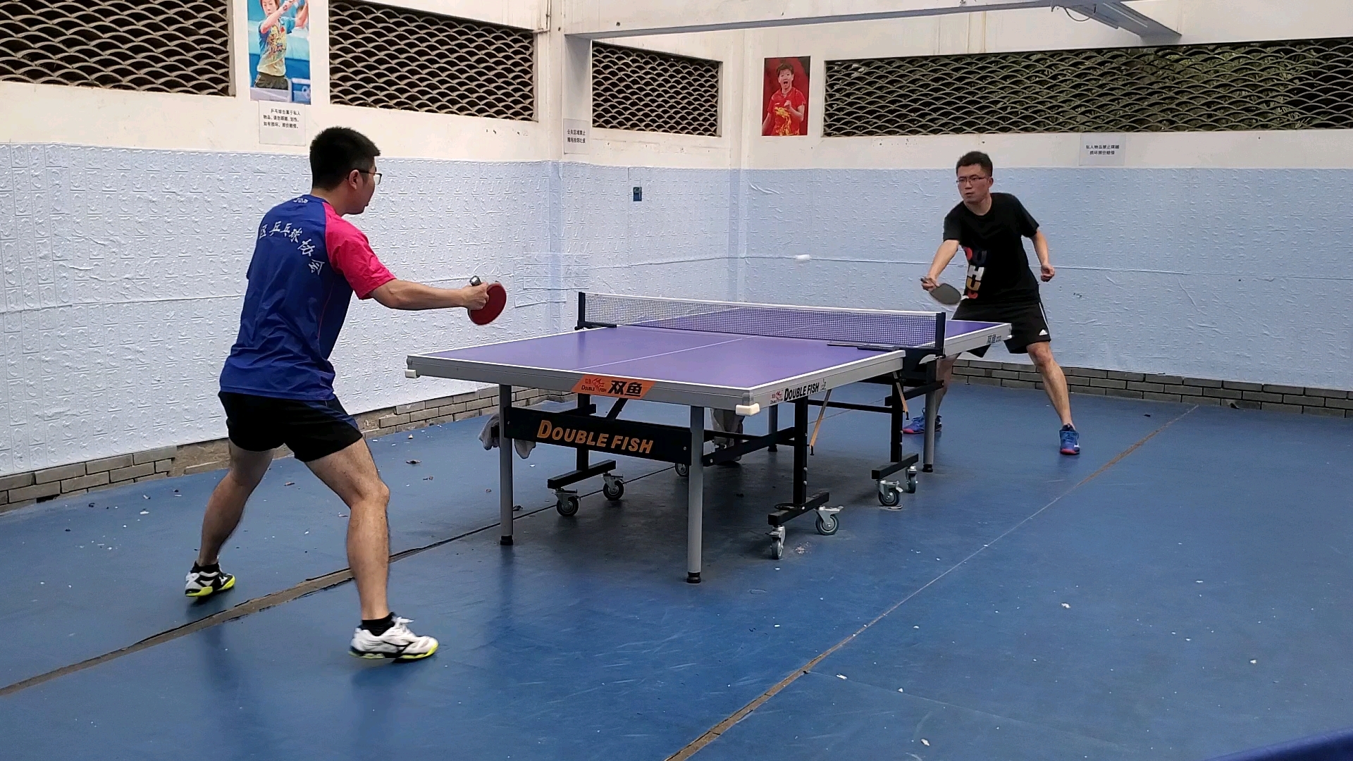 20221003 重庆北碚浩博方山境小区乒乓球场 fzg 2-1 gf