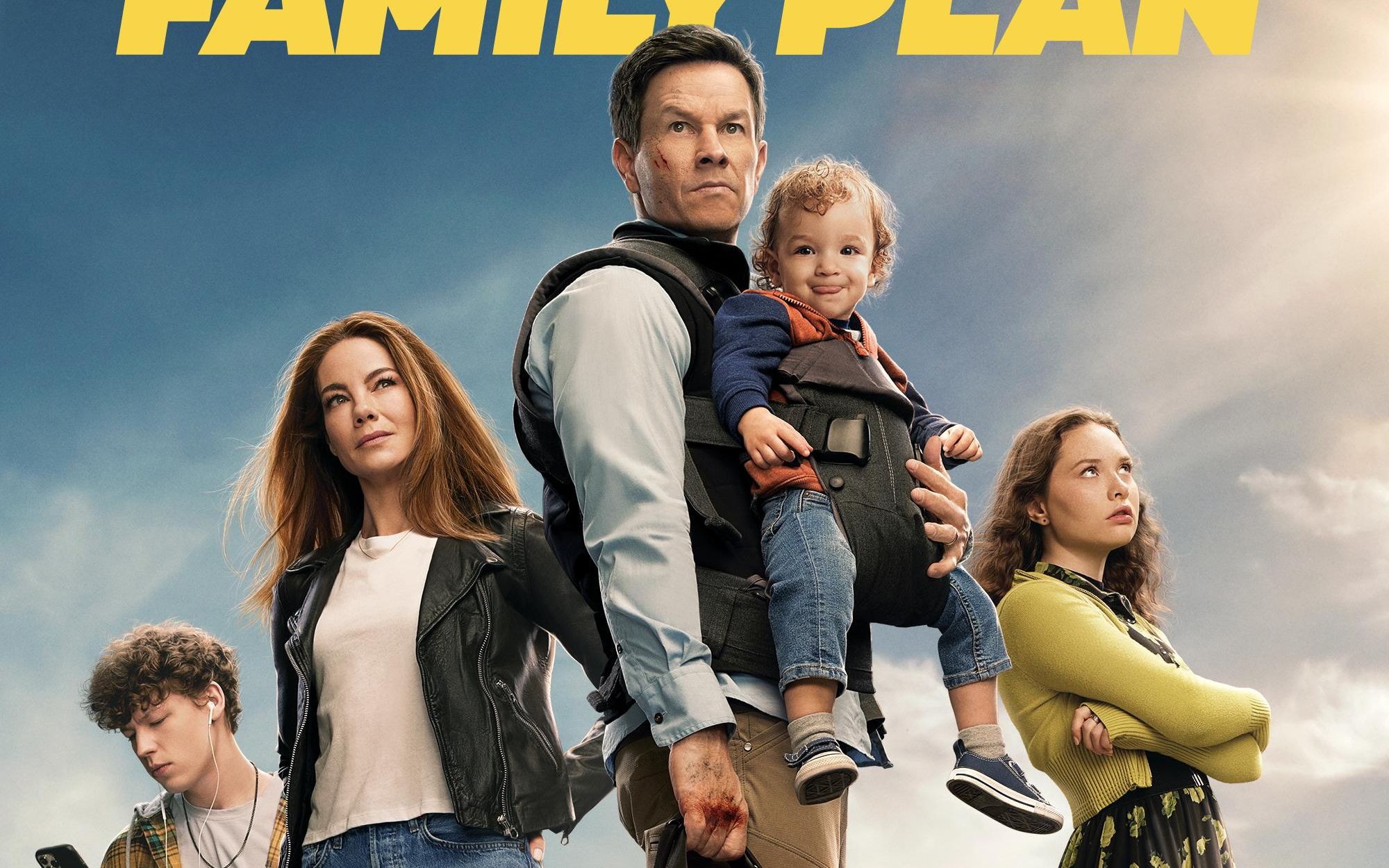 马克·沃尔伯格,米歇尔·莫娜汉主演动作喜剧《家庭计划》曝光正式